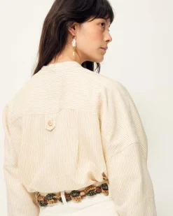 Sessùn Arlo belt KakiWood Best Sale