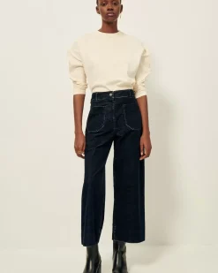 Sessùn Hudvelvet Navy New