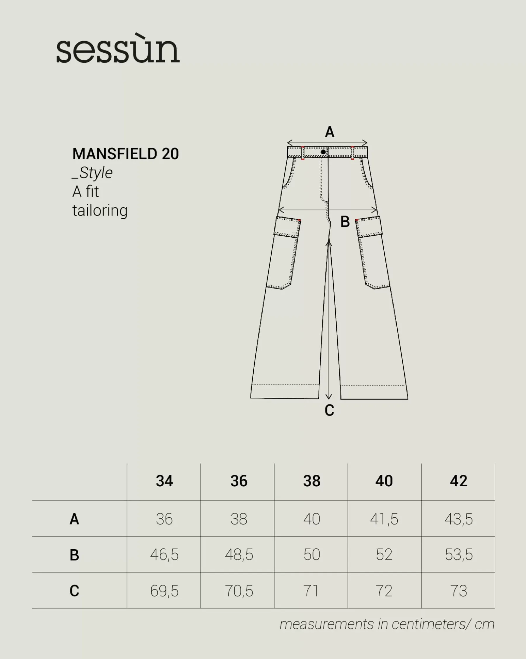 Sessùn Mansfield 20 Navy Sale