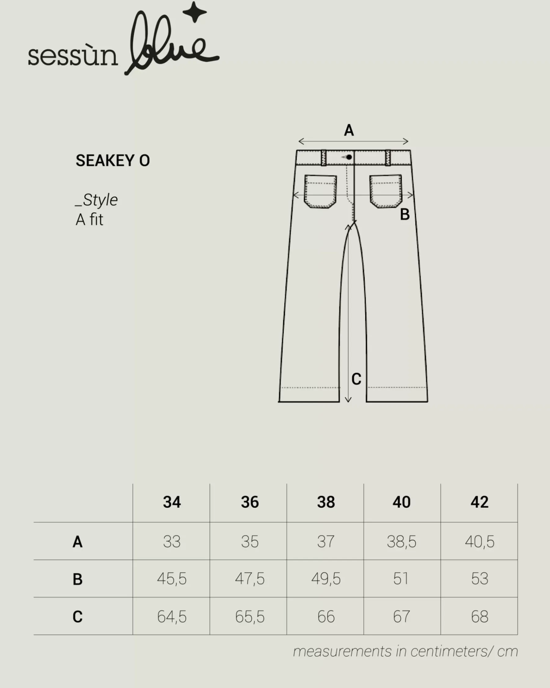 Sessùn Seakey o VintageBlue Cheap